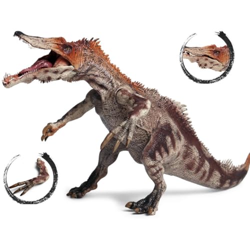 KONTONTY 1Stk Dinosaurier-Modell für kinderspielzeug Handmade Animal Model mitbringsel für Kindergeburtstag Geburtstagsgeschenke Kid Toys Brown von KONTONTY