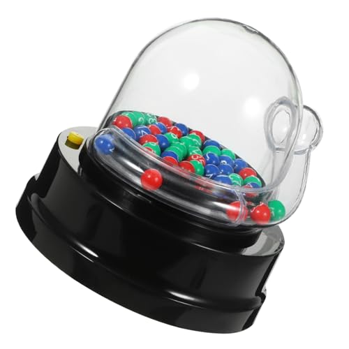KONTONTY 1Stk Lotteriemaschine tragbar Lotto Maschinen Bingomaschine elektronisch digital Glücksspielautomat Party zubehör elektrische Jackpot-Maschine Lotterie-Ball-Maschine pp-Material von KONTONTY
