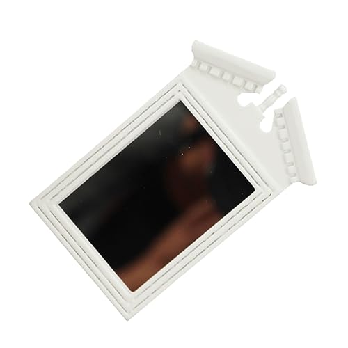 KONTONTY Spiegel Miniatur Mini Hausbedarf Ankleidespiegel Modell Mini Wandspiegel Kompaktspiegel Für Personalisiert von KONTONTY