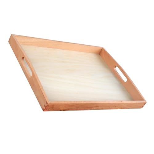 KONTONTY 1Stk Montessori-Tablett Konstruktionsspielzeug Laufstall mit Matte für kinderspielzeug eincremehilfe holzpaletten Aufbewahrungstablett Lernspielzeug KONTONTY 1Stk Montessori-Tablett Konstruktionsspielzeug Laufstall mit Matte für kinderspielzeug eincremehilfe holzpaletten Aufbewahrungstablett Lernspielzeug von KONTONTY