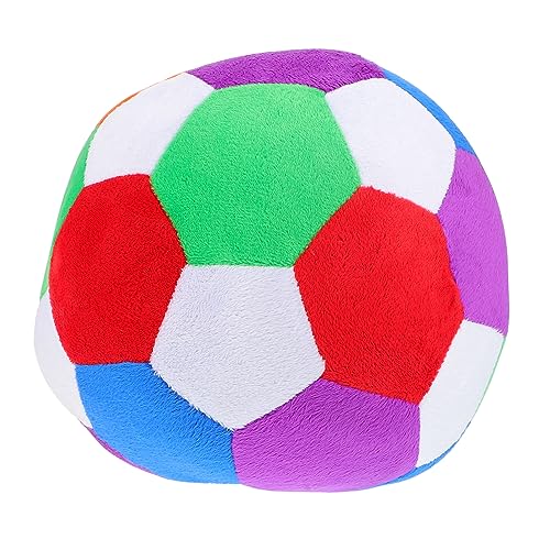 KONTONTY 1Stk Simulation Fußball für kinderspielzeug Soft Toy Home Decoration wohnungsdeko Simuliertes Plüsch-Fußballspielzeug kuscheliges Stofftier Plüschpuppe Colorful von KONTONTY