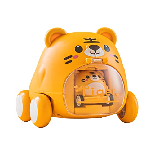 KONTONTY 1Stück Adorable Tiger Pull Back Car für Pädagogisches Auto mit Tiger Design Rückziehauto Sicher und Langlebig Fördert Fahrzeugwissen und Spielspaß KONTONTY 1Stück Adorable Tiger Pull Back Car für Pädagogisches Auto mit Tiger Design Rückziehauto Sicher und Langlebig Fördert Fahrzeugwissen und Spielspaß von KONTONTY