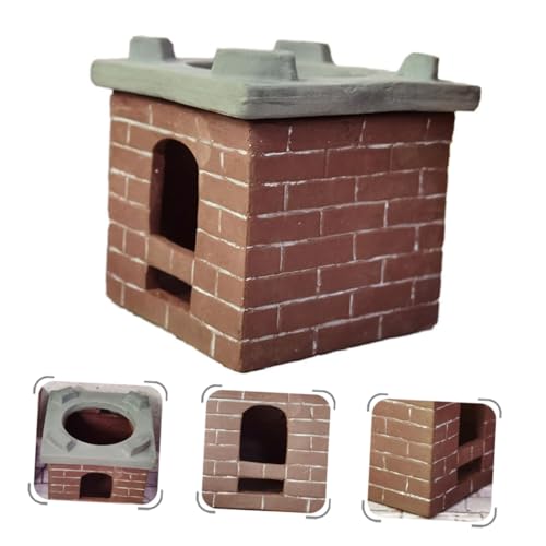 KONTONTY 1Stück Keramik Herd Dekorationsspielzeug Kreatives Küchenmodell für Puppenhaus und Mini Rollenspiele Zufällige Designs Hochwertiges von KONTONTY