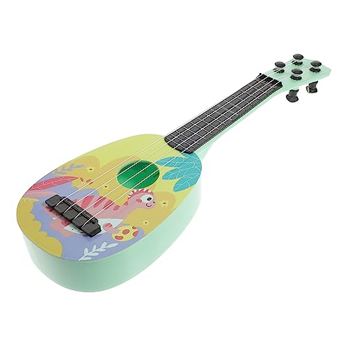 KONTONTY 1Stück Mini Kindergitarre Spielbare Ukulele für Pädagogisches Musikinstrument für Jungen und Kreatives für Musikalische Frühförderung KONTONTY 1Stück Mini Kindergitarre Spielbare Ukulele für Pädagogisches Musikinstrument für Jungen und Kreatives für Musikalische Frühförderung von KONTONTY