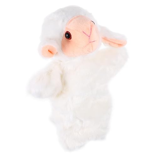 KONTONTY 1Stück Plüschschaf Handpuppe Niedliche Karikatur Handmarionette für Frühe Bildung Interaktives für Geschichtenerzählen und Kreative Phantasieaktivitäten KONTONTY 1Stück Plüschschaf Handpuppe Niedliche Karikatur Handmarionette für Frühe Bildung Interaktives für Geschichtenerzählen und Kreative Phantasieaktivitäten von KONTONTY