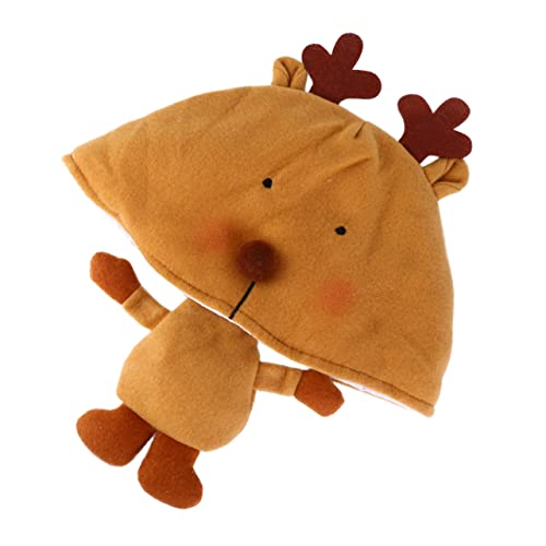 KONTONTY 1Stück Unisex Plüsch Weihnachtsmütze im Tierdesign Niedlicher Cartoon Hut für Erwachsene Accessoire für Weihnachten Neujahr und Kostümpartys Hält Warm und Sorgt KONTONTY 1Stück Unisex Plüsch Weihnachtsmütze im Tierdesign Niedlicher Cartoon Hut für Erwachsene Accessoire für Weihnachten Neujahr und Kostümpartys Hält Warm und Sorgt von KONTONTY