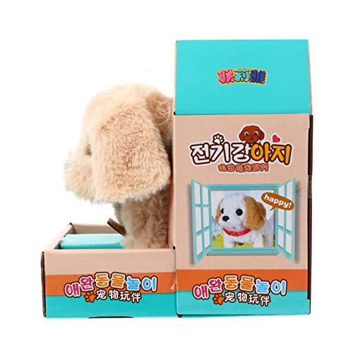 KONTONTY 1stk Künstlicher Hund Realistisches Hundespielzeug Plüsch Hundespielzeug Puppen-Desktop- Plüschtier Elektrisches Hundespielzeug Plüschpuppe Faser Baumwolle KONTONTY 1stk Künstlicher Hund Realistisches Hundespielzeug Plüsch Hundespielzeug Puppen-Desktop- Plüschtier Elektrisches Hundespielzeug Plüschpuppe Faser Baumwolle von KONTONTY