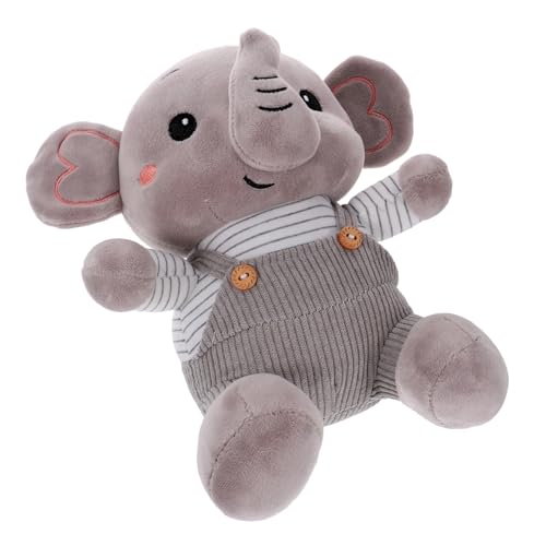 KONTONTY 1stück Kuscheltier Elefant Aus Plüsch Weiches Spielzeug Für Kleinkinder Mit Niedlichem Design Zum Kuscheln Und Spielen Für Neugeborene Und Kleinkinder von KONTONTY
