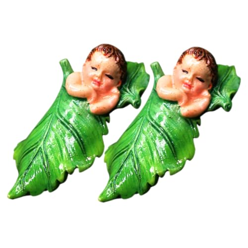 KONTONTY 2 Stücke Harz Fee Figuren Garten Miniatur Decor Baby Ornament Fee Statue Für Outdoor-Landschaft KONTONTY 2 Stücke Harz Fee Figuren Garten Miniatur Decor Baby Ornament Fee Statue Für Outdoor-Landschaft von KONTONTY