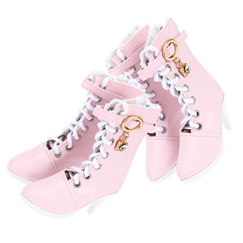 KONTONTY 60 cm Puppenschuhe Mit Hohen Absätzen Miniatur-high Heels Für Puppen Anziehspielzeug Schuhe Für Kinder von KONTONTY