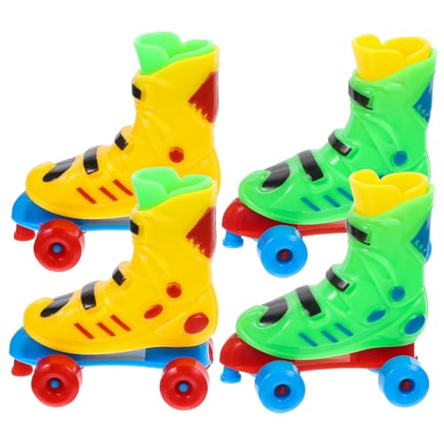 KONTONTY 2 Paar kleines Skate-Modell kinderspielzeug Finger Training fingerskateboard Rollers Skates Finger-Skate-Modell gefälschter Rollschuh Skate-Modell Lernen Plastik KONTONTY 2 Paar kleines Skate-Modell kinderspielzeug Finger Training fingerskateboard Rollers Skates Finger-Skate-Modell gefälschter Rollschuh Skate-Modell Lernen Plastik von KONTONTY