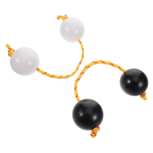 KONTONTY 2 Paare Rhythmus Bälle Portable Percussion Instrumente Shaker für Anfänger Afrikanisches Musik Instrument für Begleitung und Rhythmustraining KONTONTY 2 Paare Rhythmus Bälle Portable Percussion Instrumente Shaker für Anfänger Afrikanisches Musik Instrument für Begleitung und Rhythmustraining von KONTONTY