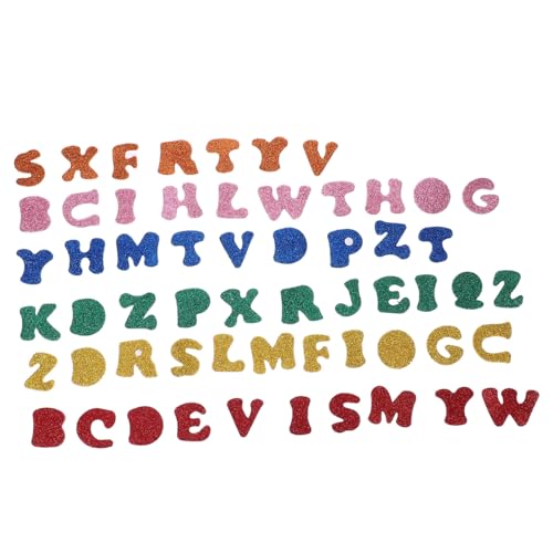 KONTONTY 2 Packungen Buchstaben Schwammaufkleber Scrapbooking Kinderaufkleber Bunte Buchstabenaufkleber Leuchtende Schaumstoff Buchstabenaufkleber Schaumstoff Alphabetaufkleber KONTONTY 2 Packungen Buchstaben Schwammaufkleber Scrapbooking Kinderaufkleber Bunte Buchstabenaufkleber Leuchtende Schaumstoff Buchstabenaufkleber Schaumstoff Alphabetaufkleber von KONTONTY