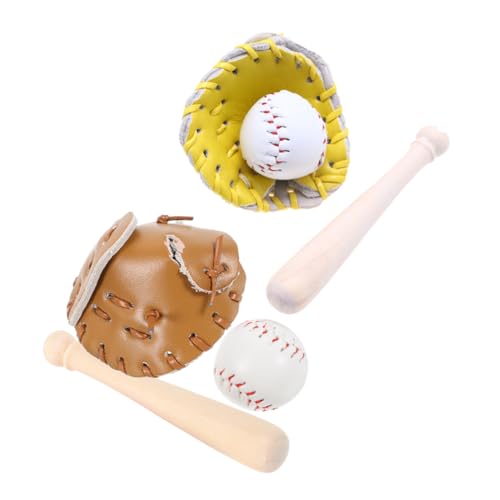 KONTONTY 2 Sätze Baseball-Modell Kleinkind Sportspielzeug Baseball -Actionfiguren Miniatur-Puppenhaus-Sportgeräte Kinderspielgeräte im Freien für Kleinkinder Kinderspielzeug Abs KONTONTY 2 Sätze Baseball-Modell Kleinkind Sportspielzeug Baseball -Actionfiguren Miniatur-Puppenhaus-Sportgeräte Kinderspielgeräte im Freien für Kleinkinder Kinderspielzeug Abs von KONTONTY