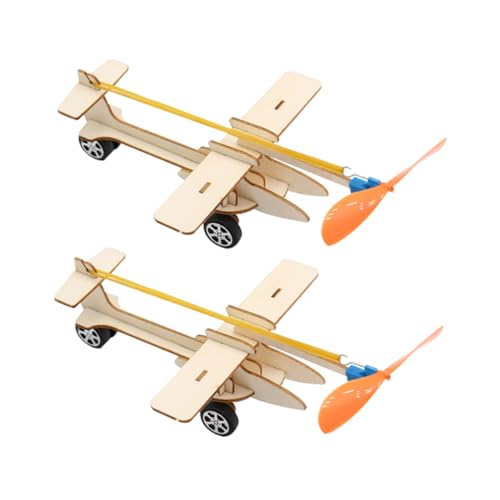 KONTONTY 2 Sätze DIY Flugzeug Modellspielzeug für Handwerfer Sicher und Langlebig Fördert Hand Augen Koordination Einfach Zusammenzubauen für Kreative Spielabende KONTONTY 2 Sätze DIY Flugzeug Modellspielzeug für Handwerfer Sicher und Langlebig Fördert Hand Augen Koordination Einfach Zusammenzubauen für Kreative Spielabende von KONTONTY