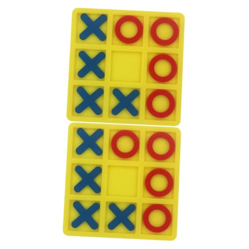 KONTONTY 2 Sätze Schachspiel Lernspielzeug aus Hochwertigem Fördert Logisches Kreativität und Problemlösungsfähigkeiten Pädagogisches Toe für Eltern Junge Mädchen Interaktion von KONTONTY