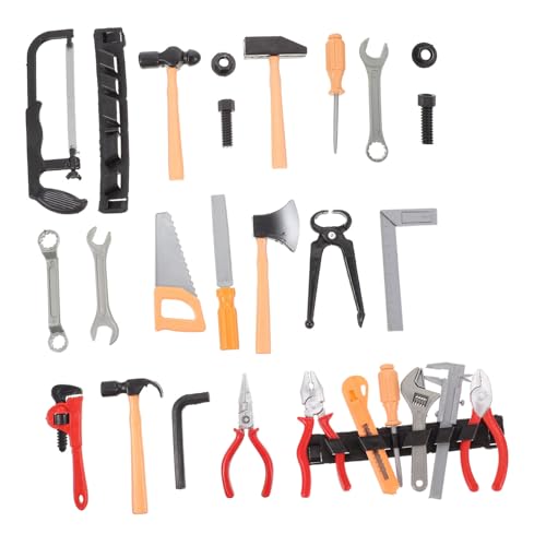 KONTONTY 2 Satz Reparaturwerkzeug Bausatz Werkzeuge Für Kleinkinder Mini Werkzeug Bauspielzeug Für Werkzeug Zubehör Kind So Tun Junge Plastik KONTONTY 2 Satz Reparaturwerkzeug Bausatz Werkzeuge Für Kleinkinder Mini Werkzeug Bauspielzeug Für Werkzeug Zubehör Kind So Tun Junge Plastik von KONTONTY