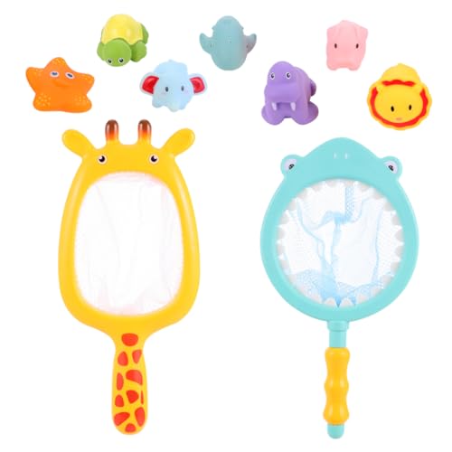 KONTONTY 2 Sets Fischernetz Badespielzeug Kinderspielzeug Quetsch Badespielzeug Badespielzeug Tier Badespielzeug Schwimmendes Badespielzeug Badespielzeug KONTONTY 2 Sets Fischernetz Badespielzeug Kinderspielzeug Quetsch Badespielzeug Badespielzeug Tier Badespielzeug Schwimmendes Badespielzeug Badespielzeug von KONTONTY