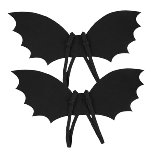 KONTONTY 2 Sets Fledermausflügel Für Eva Cosplay Umhang Requisiten Für Jungen Und ädchen Für Halloween Kostüme Und Partys Vampir Outfit Zubehör Für Von 6 15 Jahren von KONTONTY