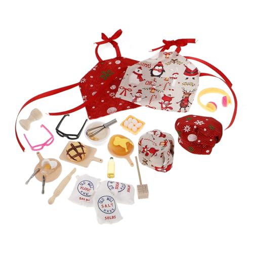 KONTONTY 2 Sets Miniaturen Für Puppen Und Bausätze Zubehör Für Hat Eine Schürze Miniatur Backrequisiten Miniatur Backzubehör Mini Hausdekor Kleines Küchenutensilien KONTONTY 2 Sets Miniaturen Für Puppen Und Bausätze Zubehör Für Hat Eine Schürze Miniatur Backrequisiten Miniatur Backzubehör Mini Hausdekor Kleines Küchenutensilien von KONTONTY