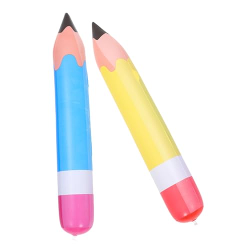 KONTONTY 2 Stück Aufblasbare Bleistifte Dekorationen Einhorn Geburtstagsdekorationen Willkommensbanner Klassenzimmer Bastelset Zirkus Thema Party Dekorationen Ballon Bleistift Pvc KONTONTY 2 Stück Aufblasbare Bleistifte Dekorationen Einhorn Geburtstagsdekorationen Willkommensbanner Klassenzimmer Bastelset Zirkus Thema Party Dekorationen Ballon Bleistift Pvc von KONTONTY