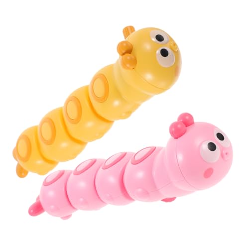KONTONTY 2 Stück Aufzieh Raupenspielzeug Babyspielzeug Für Tiere Lauflernspielzeug Festival Partygeschenke Aufzieh Laufspielzeug Lustiges Aufziehspielzeug KONTONTY 2 Stück Aufzieh Raupenspielzeug Babyspielzeug Für Tiere Lauflernspielzeug Festival Partygeschenke Aufzieh Laufspielzeug Lustiges Aufziehspielzeug von KONTONTY