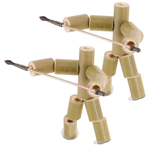 KONTONTY 2 Stück Bambus Bjd Puppen Tischspiel Bambus Puppenbau Kit für Kreative Bastelprojekte Lernspielzeug für Fördert Hand Augen Koordination und Interaktion KONTONTY 2 Stück Bambus Bjd Puppen Tischspiel Bambus Puppenbau Kit für Kreative Bastelprojekte Lernspielzeug für Fördert Hand Augen Koordination und Interaktion von KONTONTY