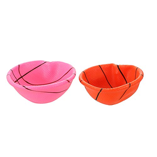 KONTONTY Helles 15cm Kinder-Basketball-Spielzeug 2 Stück PVC-Springbälle Basketball-Rückwand Kindergarten-Sportspielzeug KONTONTY Helles 15cm Kinder-Basketball-Spielzeug 2 Stück PVC-Springbälle Basketball-Rückwand Kindergarten-Sportspielzeug von KONTONTY