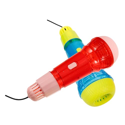 KONTONTY 2 Stück Echo Mikrophon mit Licht Großes Echo Mic für Partys und Camping für Geburtstagsfeiern und Bühnenaufführungen KONTONTY 2 Stück Echo Mikrophon mit Licht Großes Echo Mic für Partys und Camping für Geburtstagsfeiern und Bühnenaufführungen von KONTONTY