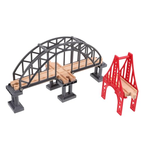 KONTONTY 2 Stück Eisenbahnschienen Eisenbahnbrücke Zug Eisenbahnzubehör Kleines Brückenmodell Lustiges Brückenspielzeug Eisenbahnschienen Brückenmodell Spielzeugbrücke Zugszene KONTONTY 2 Stück Eisenbahnschienen Eisenbahnbrücke Zug Eisenbahnzubehör Kleines Brückenmodell Lustiges Brückenspielzeug Eisenbahnschienen Brückenmodell Spielzeugbrücke Zugszene von KONTONTY