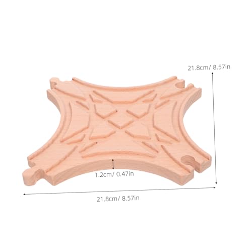 KONTONTY 2 Stück Eisenbahnschienenzubehör Holzeisenbahnschienen Szenenlayout Mini Eisenbahnschienen Gebogene Schienen Spielzeugeisenbahnschienen Eisenbahnschienenerweiterung KONTONTY 2 Stück Eisenbahnschienenzubehör Holzeisenbahnschienen Szenenlayout Mini Eisenbahnschienen Gebogene Schienen Spielzeugeisenbahnschienen Eisenbahnschienenerweiterung von KONTONTY
