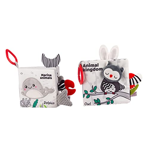 KONTONTY 2 Stück Früherziehung Schwanztuch Buch Babytuchbücher Crinkle-bücher Für Knisterbücher Für Babys Babybuch Für Weiche Babybücher Für Den Bauch Badebücher Stoff KONTONTY 2 Stück Früherziehung Schwanztuch Buch Babytuchbücher Crinkle-bücher Für Knisterbücher Für Babys Babybuch Für Weiche Babybücher Für Den Bauch Badebücher Stoff von KONTONTY