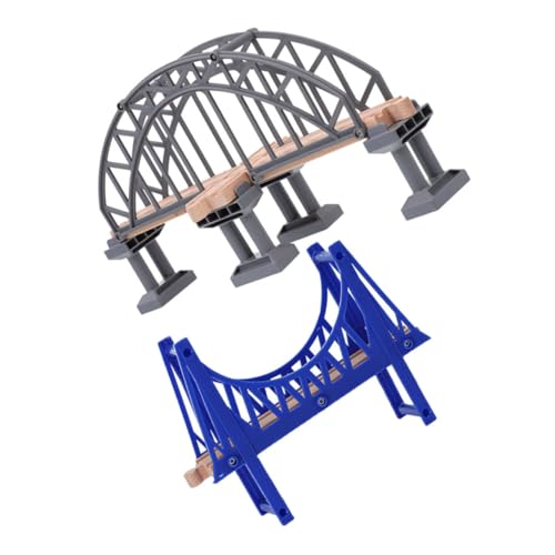 KONTONTY 2 Stück Gleis Kreuzen Erweiterungszubehör Für Kindereisenbahnen Eisenbahnbrücke Brückenmodell Selber Bauen Holzeisenbahn-hängebrücke Abs KONTONTY 2 Stück Gleis Kreuzen Erweiterungszubehör Für Kindereisenbahnen Eisenbahnbrücke Brückenmodell Selber Bauen Holzeisenbahn-hängebrücke Abs von KONTONTY