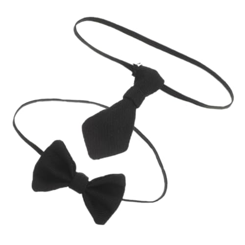 KONTONTY 2 Stück Krawatten für Puppenoutfits Accessoires für DIY Puppenkostüme und Dekoration Schwarz KONTONTY 2 Stück Krawatten für Puppenoutfits Accessoires für DIY Puppenkostüme und Dekoration Schwarz von KONTONTY