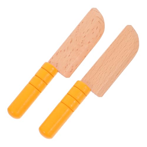 KONTONTY 2 Stück Küchenschneider aus Holz Holzschneider Küchen Holzschneider Gemüse Kochen Cutter- für Kinderschneider Holz Rollenspiel KONTONTY 2 Stück Küchenschneider aus Holz Holzschneider Küchen Holzschneider Gemüse Kochen Cutter- für Kinderschneider Holz Rollenspiel von KONTONTY