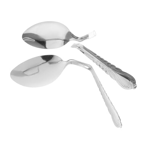 KONTONTY Zauberrequisiten Bend Spoon Für Tricks 2 Stück Mind Bending Spoon Für Zauberer Party-Trick-Requisiten KONTONTY Zauberrequisiten Bend Spoon Für Tricks 2 Stück Mind Bending Spoon Für Zauberer Party-Trick-Requisiten von KONTONTY