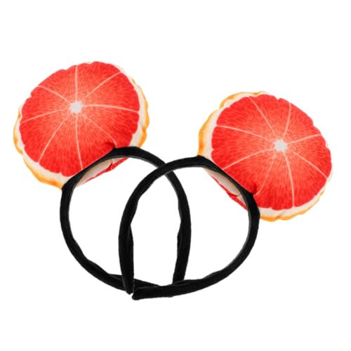 KONTONTY 2 Stück Lustige Grapefruit Haarreifen Plüsch Obst Kopfschmuck für Partys Cosplay und Fotoshootings Bequeme und Auffällige Haaraccessoires für Jede KONTONTY 2 Stück Lustige Grapefruit Haarreifen Plüsch Obst Kopfschmuck für Partys Cosplay und Fotoshootings Bequeme und Auffällige Haaraccessoires für Jede von KONTONTY
