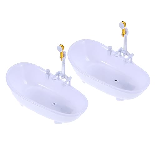 KONTONTY 2 Stück Mini -wasserstrahlbad Fusswanne Für Pool Puppenschwimmbad Puppenduscheimer Puppe Elektrische Badewanne Puppenbadewanne Badewerkzeug Puppenduschbecken Weiß KONTONTY 2 Stück Mini -wasserstrahlbad Fusswanne Für Pool Puppenschwimmbad Puppenduscheimer Puppe Elektrische Badewanne Puppenbadewanne Badewerkzeug Puppenduschbecken Weiß von KONTONTY