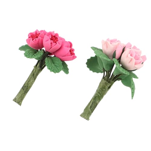 KONTONTY 2 Stück Miniatur Puppenhaus Blumenarrangement aus Robustem Harz Kleine Dekorative Accessoires für DIY Dekoration Vielseitig für Minipuppenhaus Ausstattung und Kreative KONTONTY 2 Stück Miniatur Puppenhaus Blumenarrangement aus Robustem Harz Kleine Dekorative Accessoires für DIY Dekoration Vielseitig für Minipuppenhaus Ausstattung und Kreative von KONTONTY