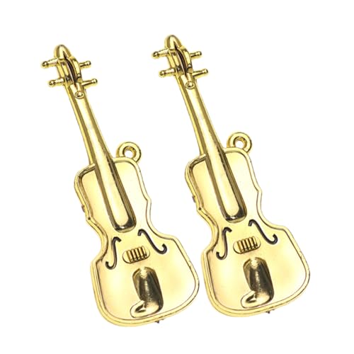 KONTONTY 2 Stück Miniatur Violin Modell Teilig Authentisches Puppenhaus Zubehör Realistische Kleine Musikinstrumente Deko für Kreative Puppenhausgestaltung KONTONTY 2 Stück Miniatur Violin Modell Teilig Authentisches Puppenhaus Zubehör Realistische Kleine Musikinstrumente Deko für Kreative Puppenhausgestaltung von KONTONTY