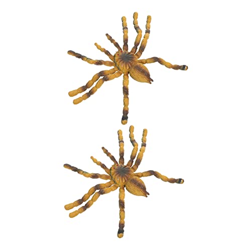 KONTONTY 2 Stück PVC-vogelspinnenmodelle Lehrreiches Lebendiges Spinnenspielzeug Simulationsspinnenmodelle von KONTONTY