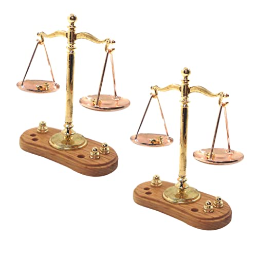 KONTONTY 2 Stück Puppenhaus Zubehör Balance für Delikates Design Robuste Verarbeitung Fördert Kreativität und Geschicklichkeit für Rollenspiele KONTONTY 2 Stück Puppenhaus Zubehör Balance für Delikates Design Robuste Verarbeitung Fördert Kreativität und Geschicklichkeit für Rollenspiele von KONTONTY