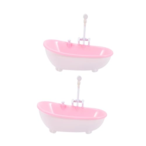 KONTONTY 2 Stück Puppensprühwanne Badesprüher für Badewanne falsch Babyduschkopf für Badewanne -Badewannenzerstäuber babybadewanne Badespielzeug Babypuppenwanne Plastik KONTONTY 2 Stück Puppensprühwanne Badesprüher für Badewanne falsch Babyduschkopf für Badewanne -Badewannenzerstäuber babybadewanne Badespielzeug Babypuppenwanne Plastik von KONTONTY