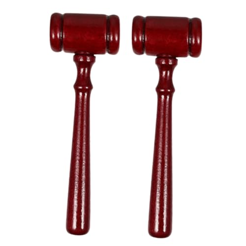 KONTONTY 2 Stück Richterhammer Richter Kostümzubehör Gerechtigkeit Prop-Hammer Und Anwaltshammer Auktionshammer Richter Hammer Richter Hammer Kostüm Hammer-Stütze Hammer für Richter hölzern KONTONTY 2 Stück Richterhammer Richter Kostümzubehör Gerechtigkeit Prop-Hammer Und Anwaltshammer Auktionshammer Richter Hammer Richter Hammer Kostüm Hammer-Stütze Hammer für Richter hölzern von KONTONTY