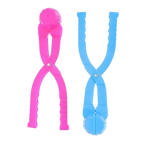 KONTONTY 2 Stück Schneeball Klammer Winterschnee- -Kit Winterschneespielzeug winterspielzeuge für draußen Schneeclip- für Schneeballschlachten Plastik KONTONTY 2 Stück Schneeball Klammer Winterschnee- -Kit Winterschneespielzeug winterspielzeuge für draußen Schneeclip- für Schneeballschlachten Plastik von KONTONTY