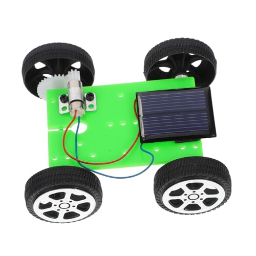 KONTONTY 2 Stück Solarauto Kreatives Wissenschaftsspielzeug kinderauto Lernspielzeug Experiment DIY-Experimente Lehrhilfe solarbetriebenes Fahrzeug Plastik Green KONTONTY 2 Stück Solarauto Kreatives Wissenschaftsspielzeug kinderauto Lernspielzeug Experiment DIY-Experimente Lehrhilfe solarbetriebenes Fahrzeug Plastik Green von KONTONTY