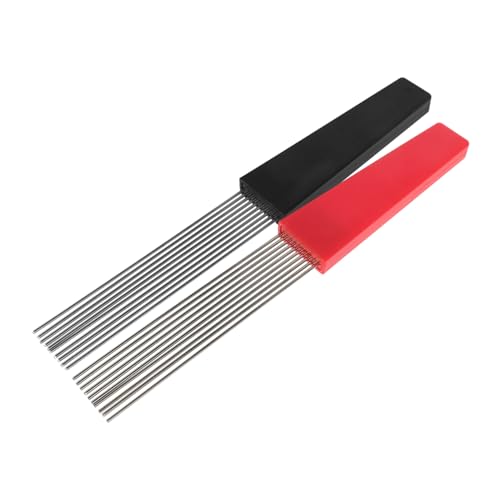 KONTONTY 2 Stück Teiliges Guiro Instrumenten mit Ergonomischem Griff Wiederverwendbare Schaberbürste für Hochwertiges Percussion Zubehör Geeignet für Musikunterricht und Kreative von KONTONTY