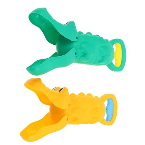 KONTONTY 2 Stück Teiliges Sandspielzeug für Bunte Hummerscheren Sandgräber Leichter Sand und Schneespieler Geeignet für Sandkästen Garten und Outdoor Aktivitäten Fördert Sensorische von KONTONTY