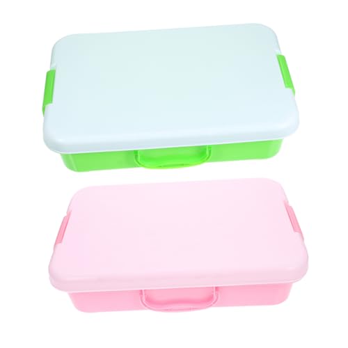KONTONTY 2 Stück Tragbare Sandkiste mit Deckel Plastiksandbox für Ergonomischem Griff Multifunktionale Spiel und Aufbewahrungsbox für Sand und Bastelbedarf KONTONTY 2 Stück Tragbare Sandkiste mit Deckel Plastiksandbox für Ergonomischem Griff Multifunktionale Spiel und Aufbewahrungsbox für Sand und Bastelbedarf von KONTONTY
