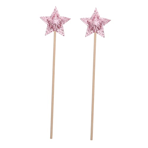 KONTONTY 2 Stück Zauberstab für kinderspielzeug Kid Toys spielzeuge für Toys Feenstab multifunktionale Feenstäbe Cosplay -Requisiten hölzern Rosa KONTONTY 2 Stück Zauberstab für kinderspielzeug Kid Toys spielzeuge für Toys Feenstab multifunktionale Feenstäbe Cosplay -Requisiten hölzern Rosa von KONTONTY